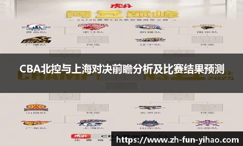 CBA北控与上海对决前瞻分析及比赛结果预测